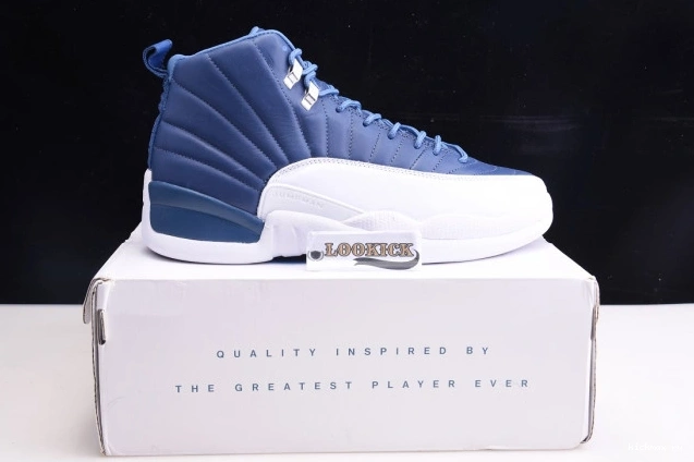 Cheap MAX Air Stone Retro 12 Blue 130690-404 Jordan 0708